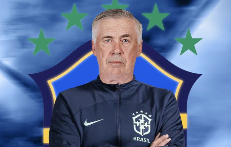 Carlo Ancelotti fala pela 1ª vez como técnico da Seleção Brasileira: “Desafio muito importante”